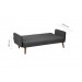 Hudson Charcoal Sofa Bed