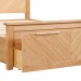 Kendle Oak Bed Frame With Storage Drawer