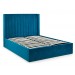 Langholm Teal Ottoman Bed Frame