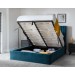 Langholm Teal Ottoman Bed Frame