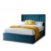 Langholm Teal Ottoman Bed Frame