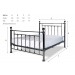 Libro Black Chrome Bed Frame