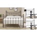 Libro Black Chrome Bed Frame