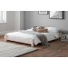 Tokyo White Low Bed Frame