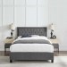 Rheanna Dark Grey Bed Frame