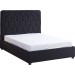 Mansion Black Ottoman Bed Frame
