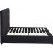 Mansion Black Ottoman Bed Frame