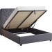 Mansion Grey Ottoman Bed Frame