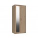 Marston Oak 2 Door Wardrobe With Mirror