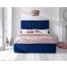 Milan Royal Blue Ottoman Bed Frame