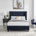 Planet Navy Blue Bed Frame