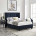 Planet Navy Blue Bed Frame