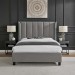 Planet Silver Grey Bed Frame