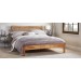 Mia Honey Oak Double Bed Frame Roomset B