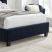 Poland Navy Blue Bed Frame