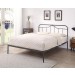 Holte Black And Silver Bed Frame