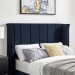 Poland Navy Blue Bed Frame