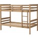 Ranch Style Waxed Pine Bunk Bed