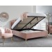 Petal Pink Bed Ottoman Bed Frame