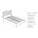 Flame Ottoman Storage Bed Frame