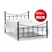 Becky Black Double Bed Frame