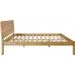 Roman Waxed Pine Bed Frame