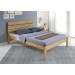 Roman Waxed Pine Bed Frame