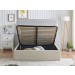 Rosemary Natural Ottoman Bed Frame