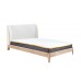 Halfren Boucle Winged Bed Frame