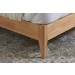 Halfren Boucle Winged Bed Frame