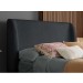 Halfren Grey Ottoman Storage Bed Frame