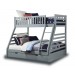 Station Grey Triple Bunk With Drawers