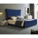 The Regent Bed Frame Blue