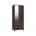 Thames 2 Door Combi Robe Truffle Oak With Mirror