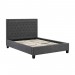 Rheanna Dark Grey Bed Frame