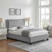 Rheanna Light Grey Bed Frame