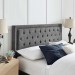 Rheanna Dark Grey Bed Frame