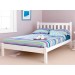 Shaker White Low Foot Bed Frame