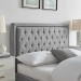 Rheanna Light Grey Bed Frame