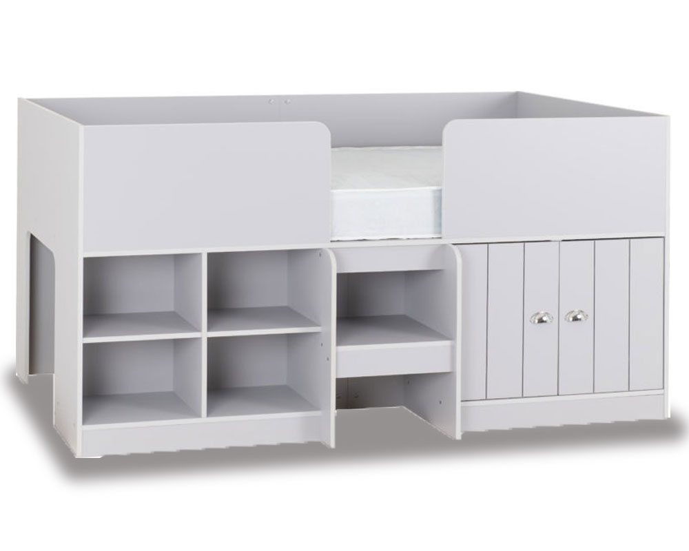Orchid Grey Cabin Bed