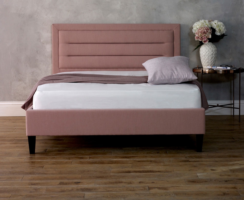 Casso Pink Double Bed Frame